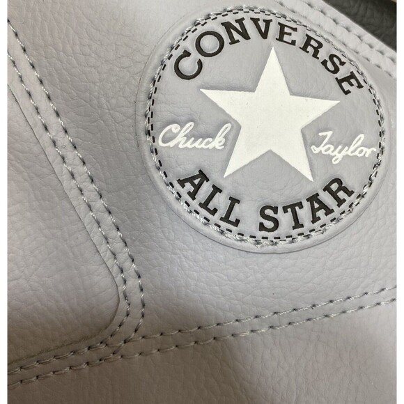 Converse Sneaker Men\'s 12 Silver Black Chuck Taylor All Star High Street Shoes main image 10